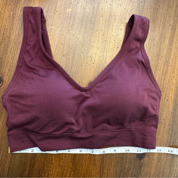 Jockey Women's Burgundy Bralette - Medium -fits 32B/C - Picture 7 of 7